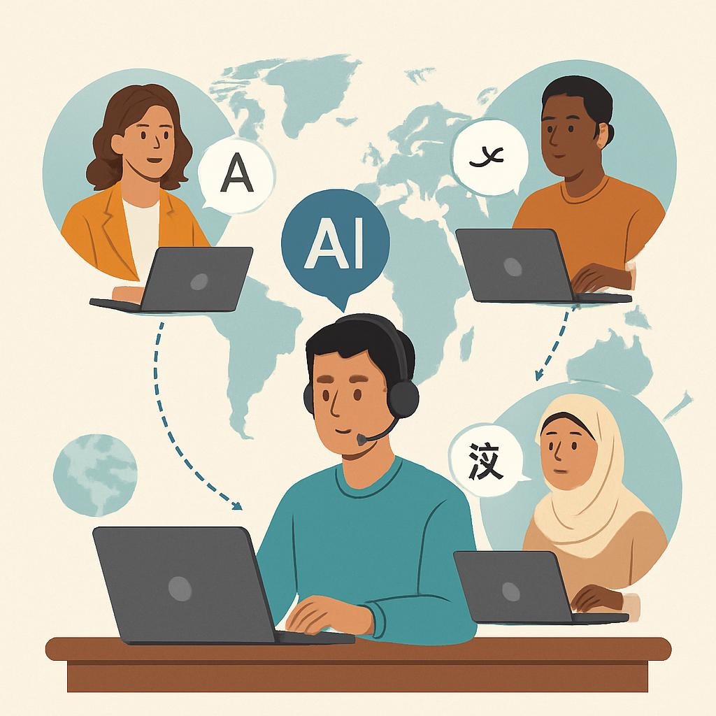 AI translation services for global customers
